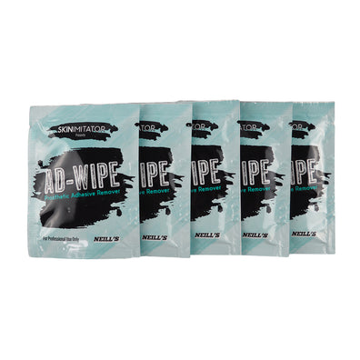 Neill's Materials Ad-Wipe Prosthetic Adhesive Remover